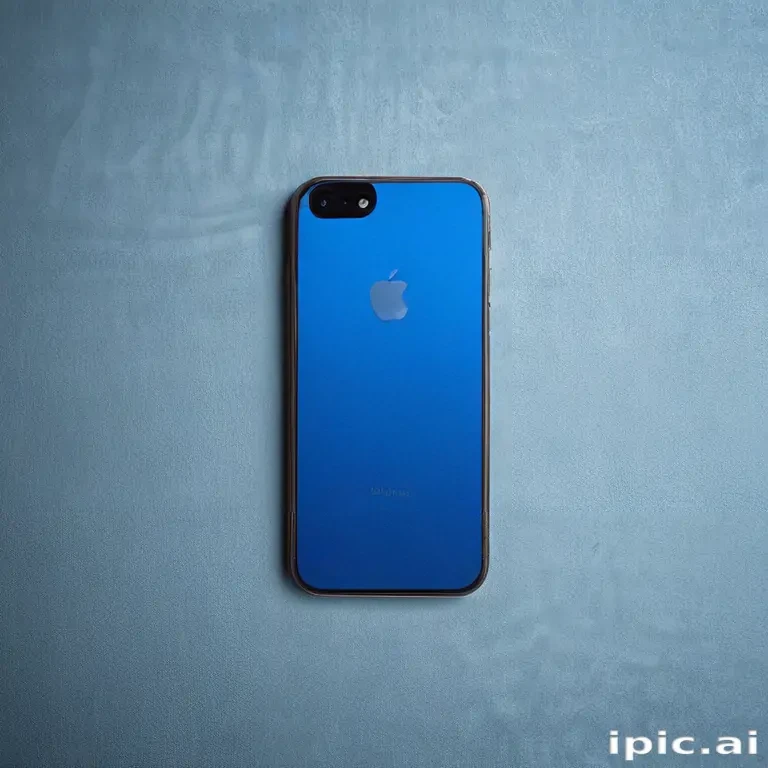 blue wallpaper phone