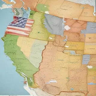 mapa usa