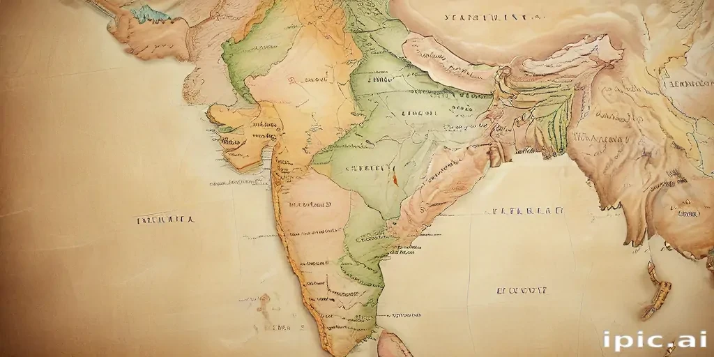 map of india