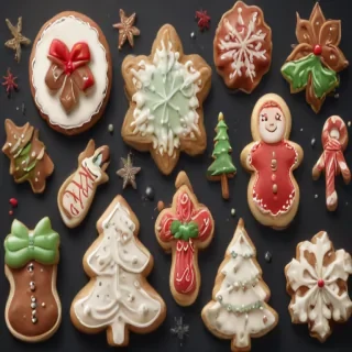 clipart christmas cookies