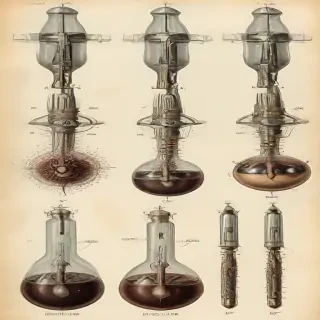 vintage scientific illustrations