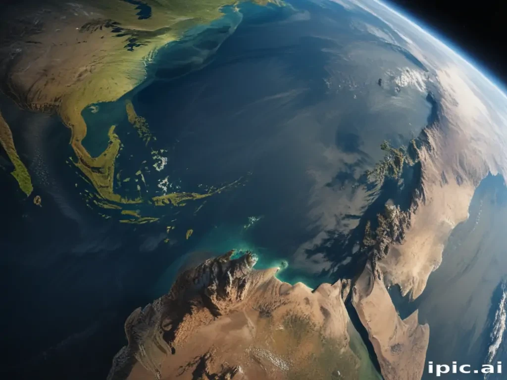 earth from space