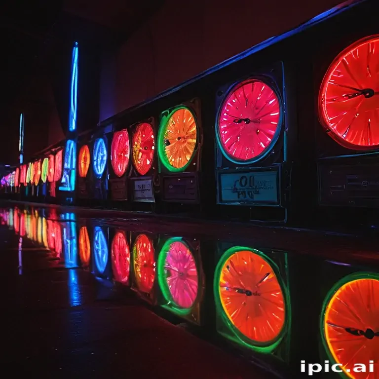 neon colors