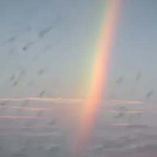 pastel rainbow