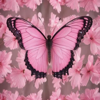 pink butterfly images