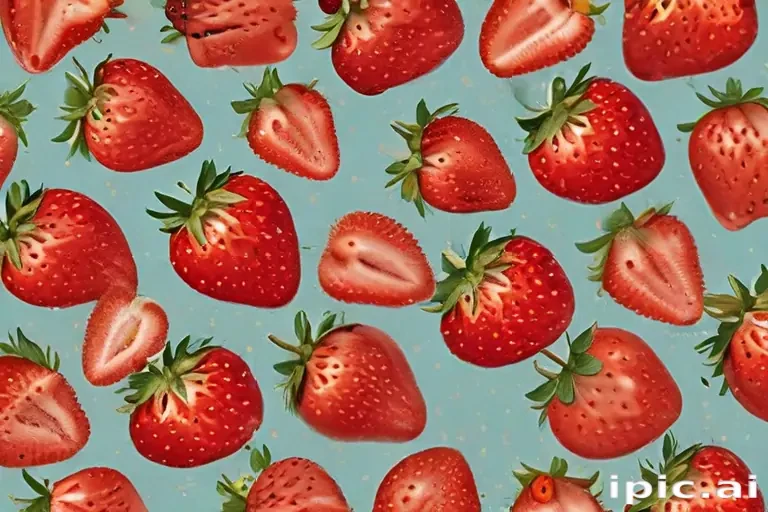 strawberry wallpaper laptop