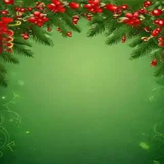 christmas background green