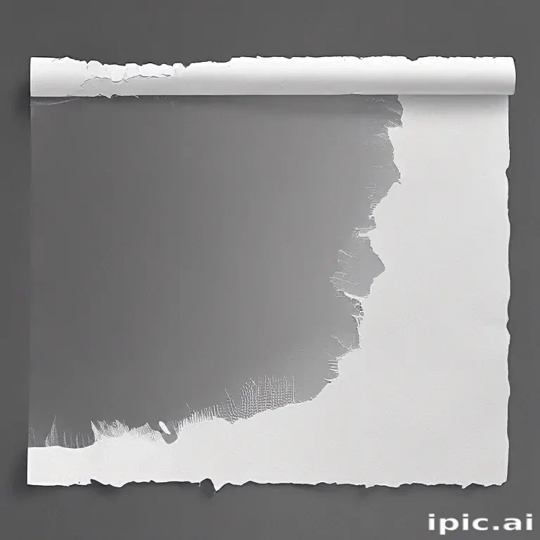 transparent ripped paper png