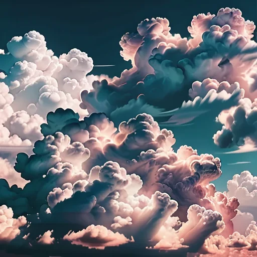 aesthetic cloud background