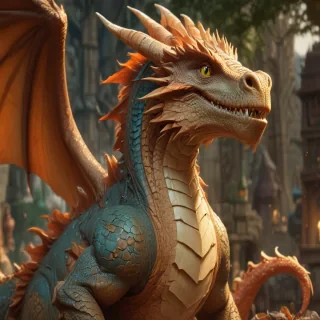 cartoon dragons