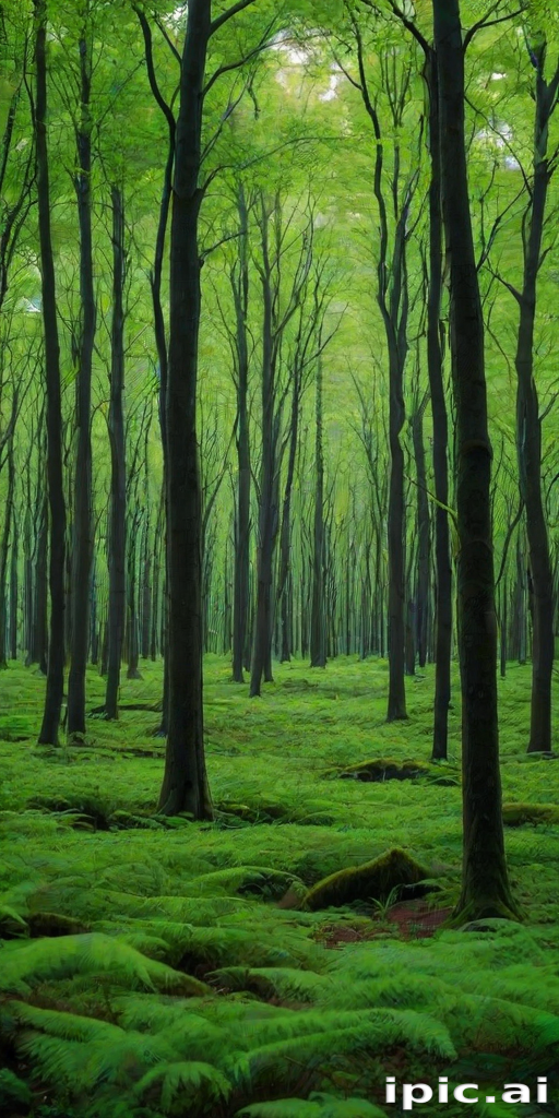 green forest aesthetic
