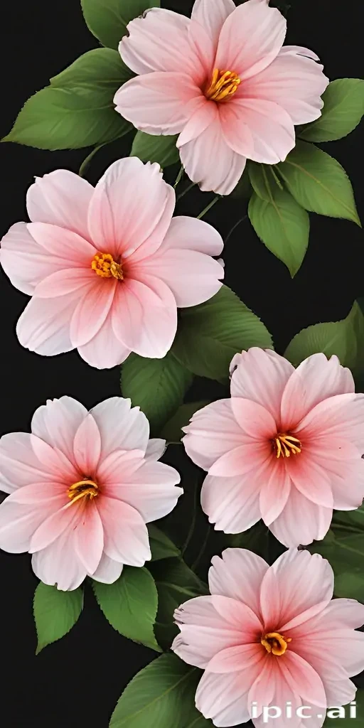 flower background transparent