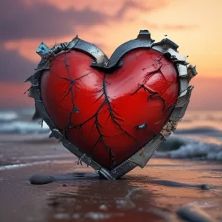 wallpaper broken heart images