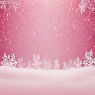pink winter background
