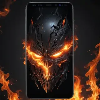 wallpaper black android