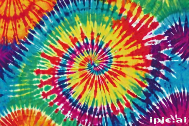 tie die background