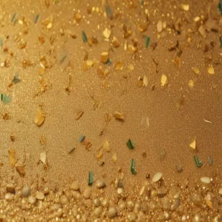 gold glitter png