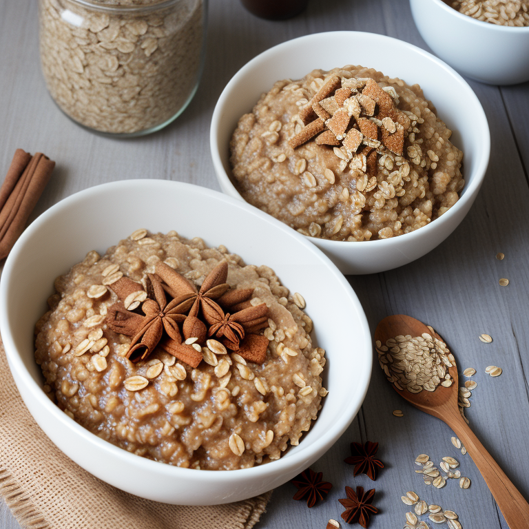 brown sugar and cinnamon oats