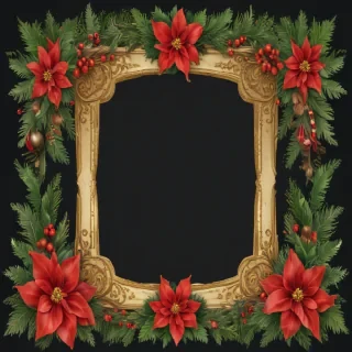 christmas frame clipart