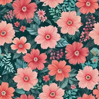 floral computer background