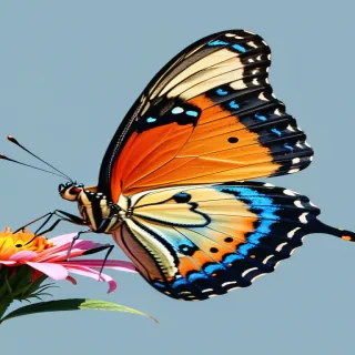 butterfly with no background