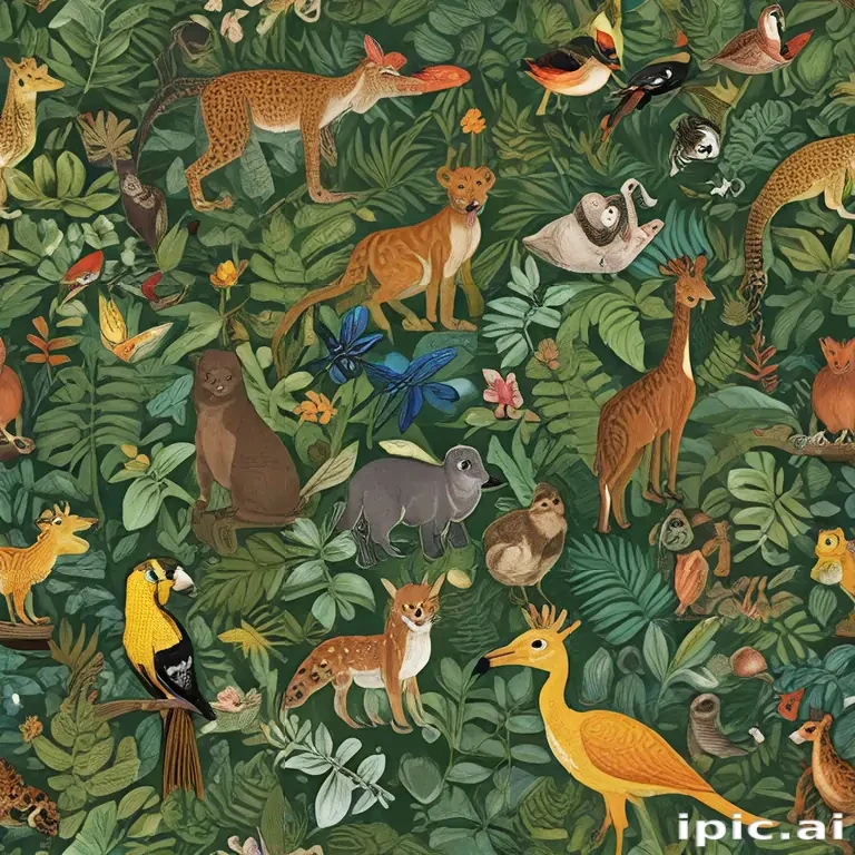 rainforest animals