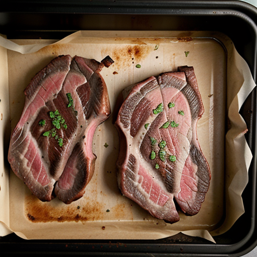 t bone steaks in the oven