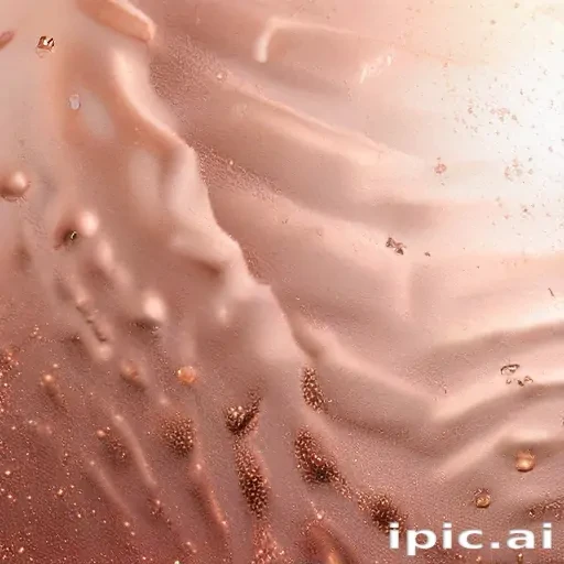 sparkly rose gold background