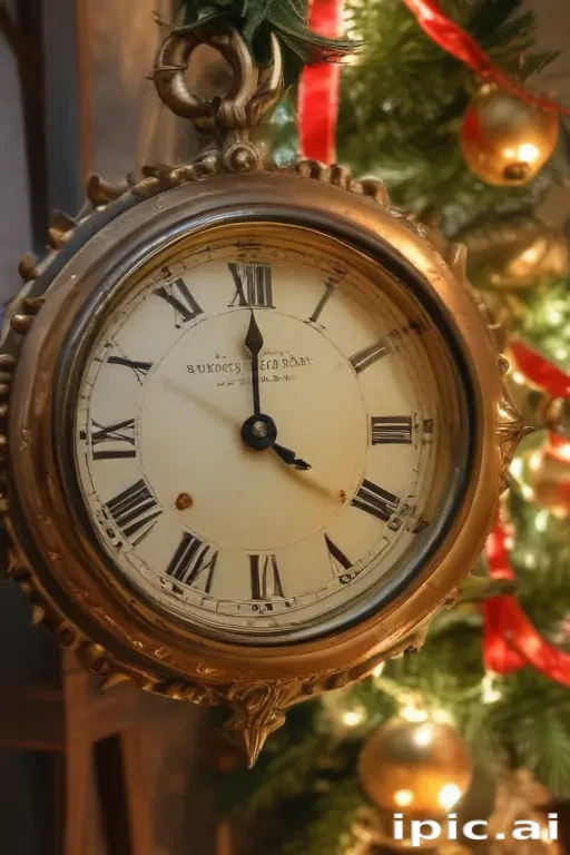 happy new year vintage