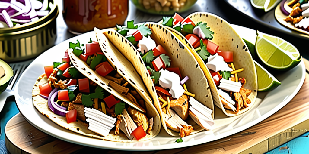 chicken tacos with canned chicken
