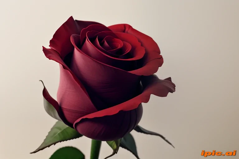 image of a red rose