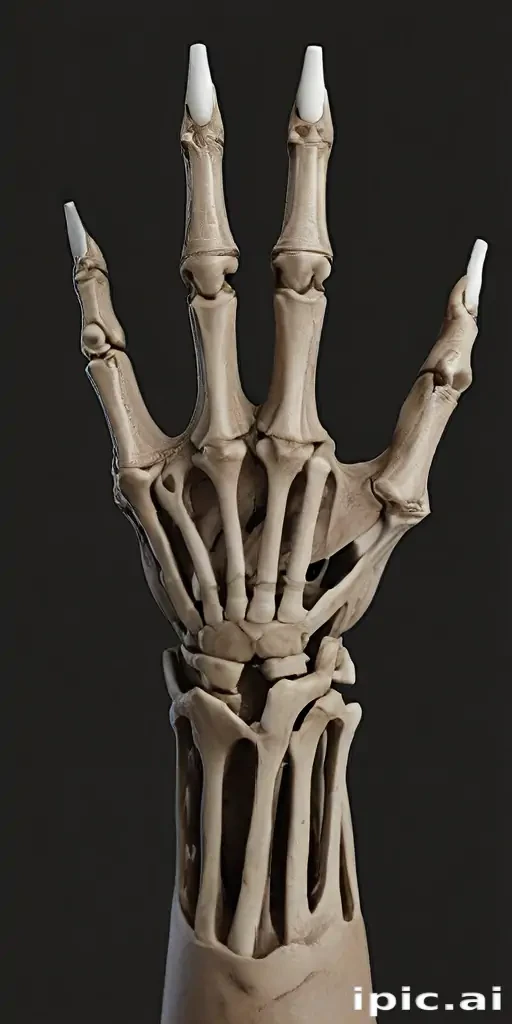 skeleton hands png