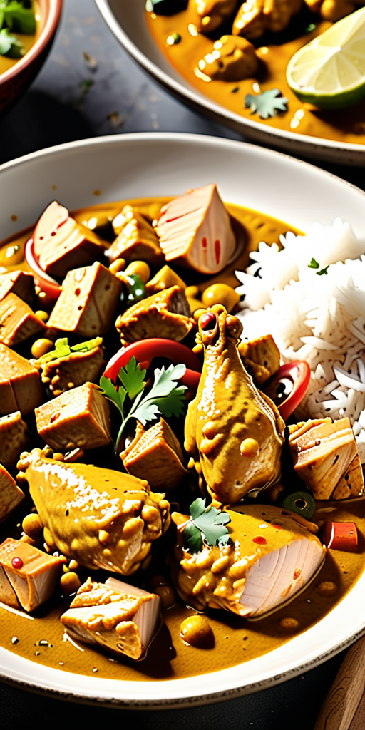what to serve with chicken curry