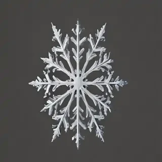 snow flake png