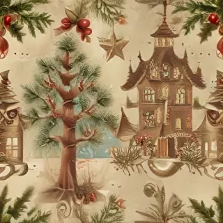 antique christmas images