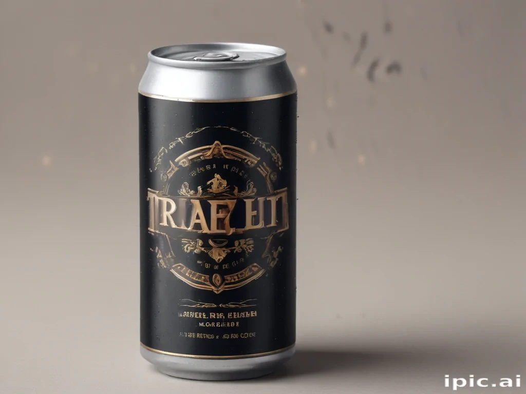 beer can mockup