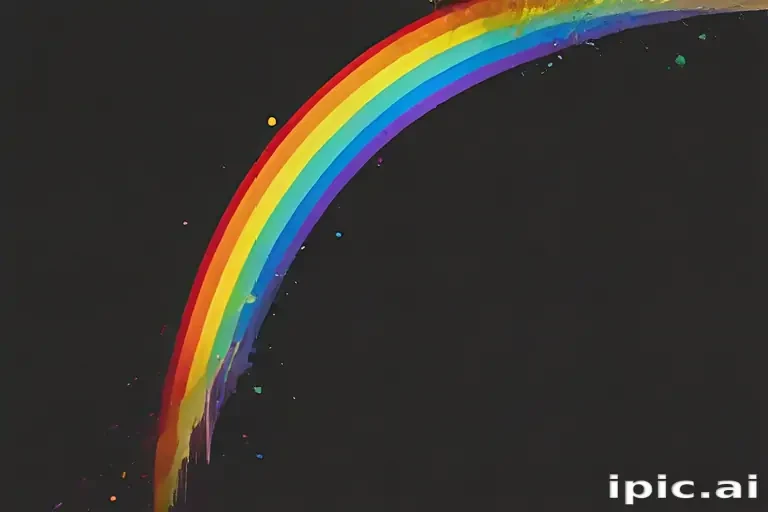 rainbow transparent background