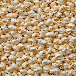 transparent popcorn