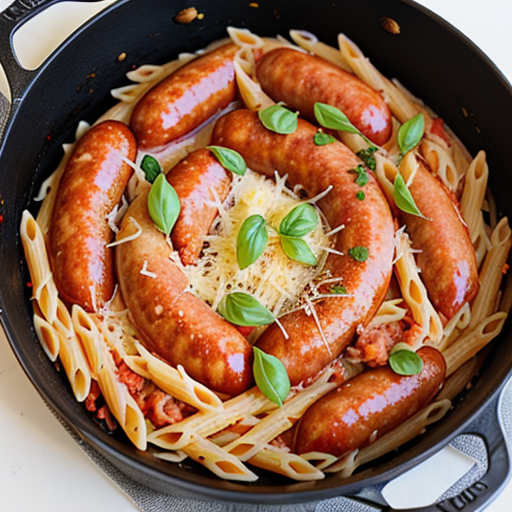 one pot smoked sausage pasta