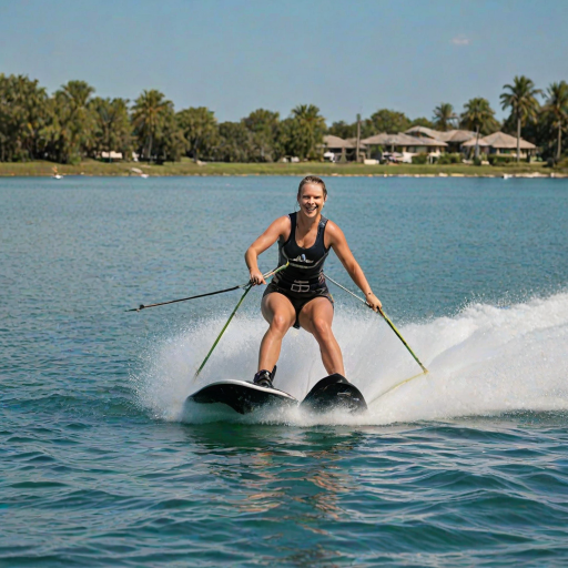 water skiing