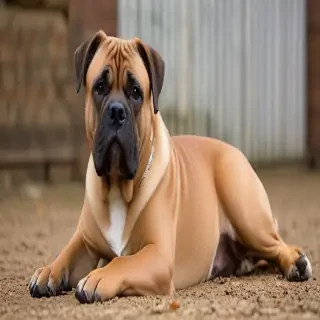 staffy bull bullmastiff