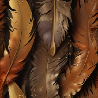 feather design