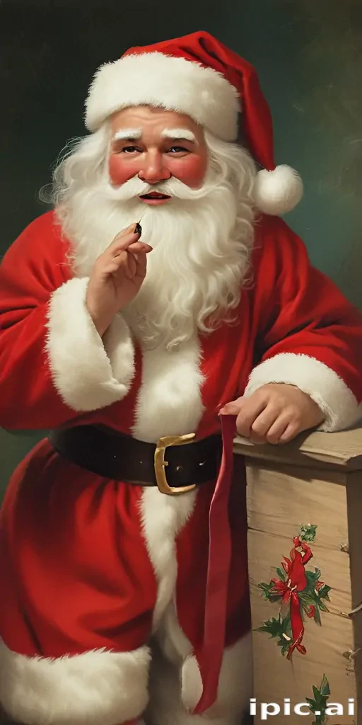 vintage santa image