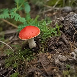 red mushroom