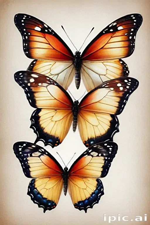 images of drawings of butterflies