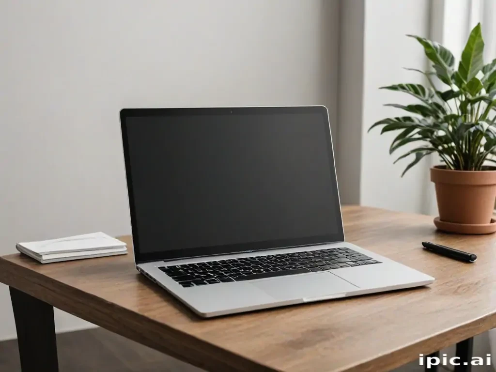 laptop mockup png