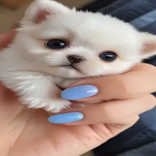 cute blue