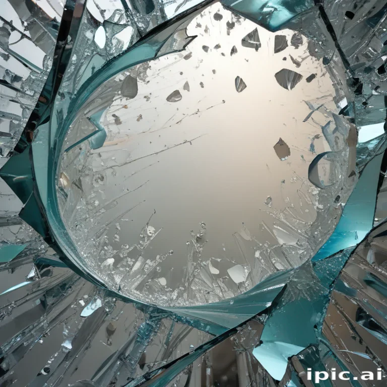 wallpaper broken glass