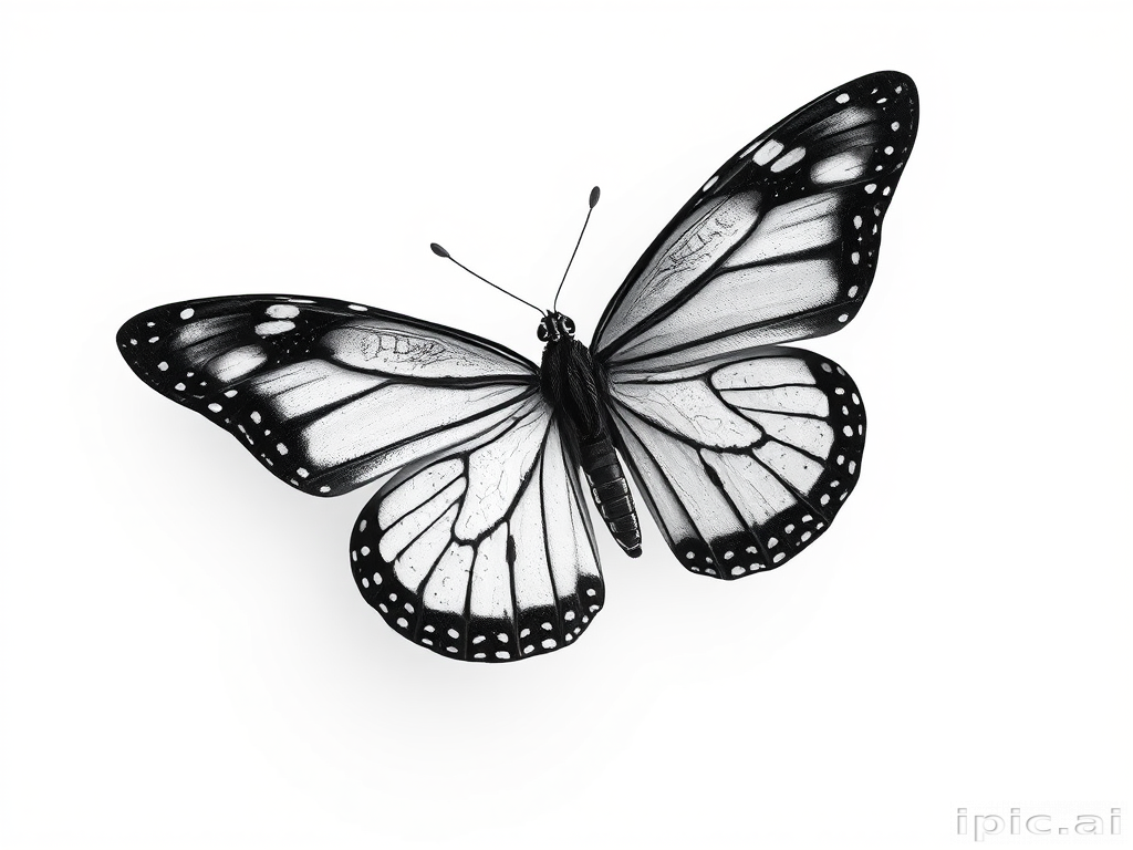 black and white butterfly wallpaper