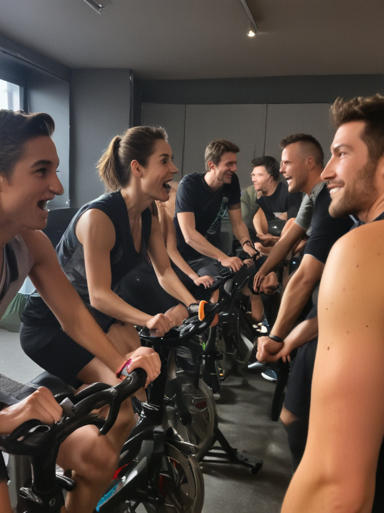 High Ride I want to see a exhilirating and fun session of indoor cycling in the ...